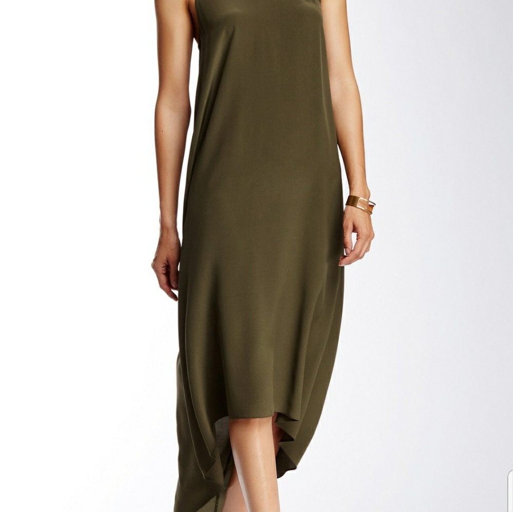 Acrobat BLACK Silk Knot Back Dress